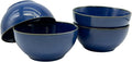 Cereal Bowls 5.2 Inch, Ceramic Bowl Set for Dessert, Fruits, Salad,Soup, Noodle, Ramen, 20 Ounce Bowls for Kitchen, Set of 4, Dark Imperial Blue